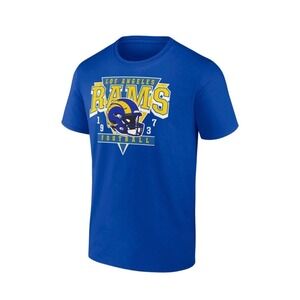 New Los Angeles Rams Football Graphic Tee – Blue – Size large